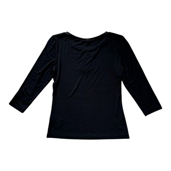 Lafayette 148 Black Top | Size S - Picture 2 of 6